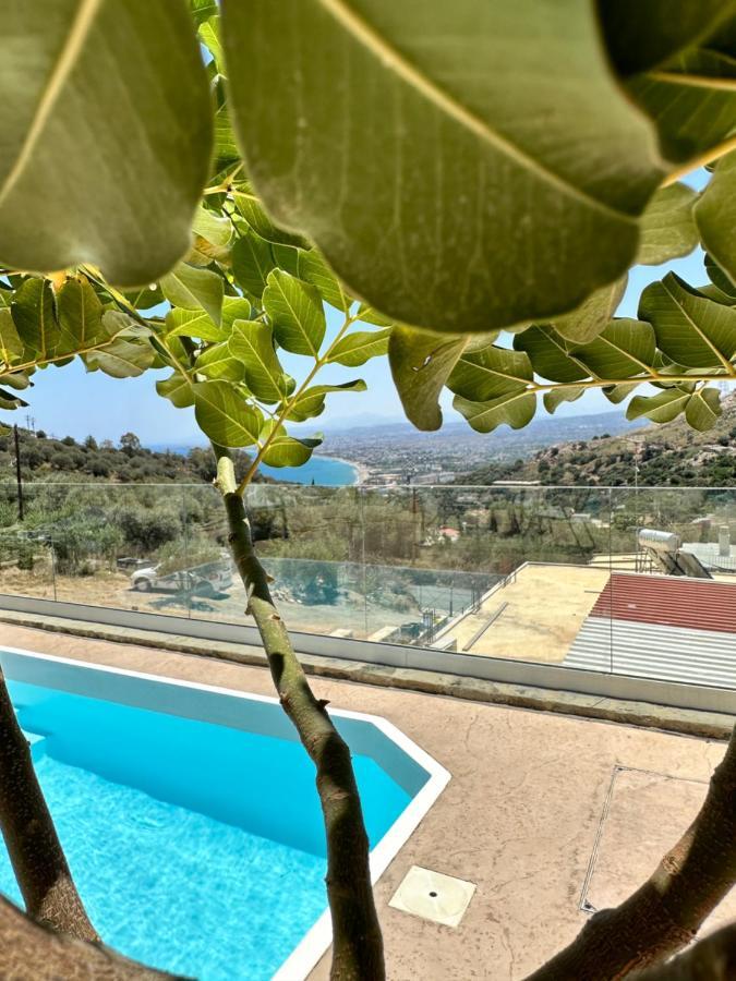 Cretelia House Villa Palaiokastro  ภายนอก รูปภาพ