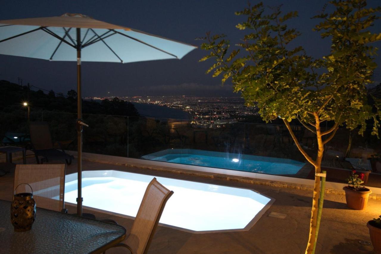 Cretelia House Villa Palaiokastro  ภายนอก รูปภาพ